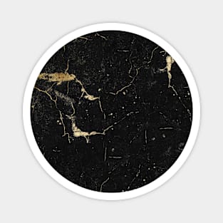 Marble Black Gold Magnet